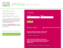 Tablet Screenshot of eyemedinfocus.com